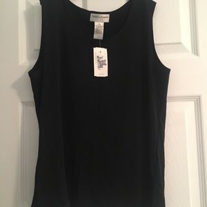 Draper’s & Damon’s black sleeveless top